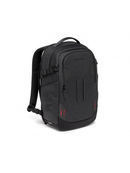 PRO Light Backloader Backpack S Manfrotto - 
Holds full-frame CSC (without grip) and 70-200/2.8 lens attached
New M-Guard™ provi