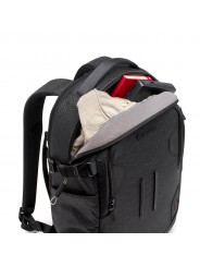 PRO Light Backloader Backpack S Manfrotto - 
Holds full-frame CSC (without grip) and 70-200/2.8 lens attached
New M-Guard™ provi