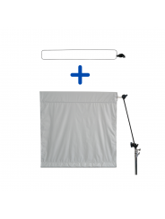 Wag Flag Wind Bag Black/White Rocket Film Equipment -  6