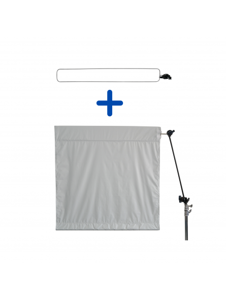 Wag Flag Wind Bag Black/White Rocket Film Equipment -  6