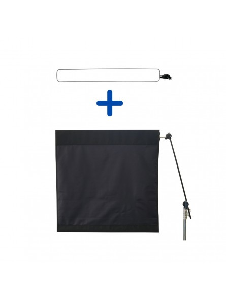 Wag Flag Wind Bag Black/Black Rocket Film Equipment - 4 Wag Flag Wind Bag Black/Black Rocket Film Equipment - 4