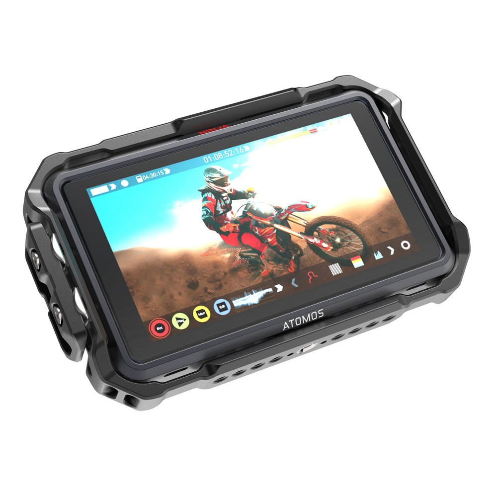 Käfig für Atomos Ninja V / V+ 8Sinn - Hauptmerkmale:

1/4"-Gewindeöffnungen
Eingebaute NATO-Schienen
HDMI-Schutzklemme
4 Punkte