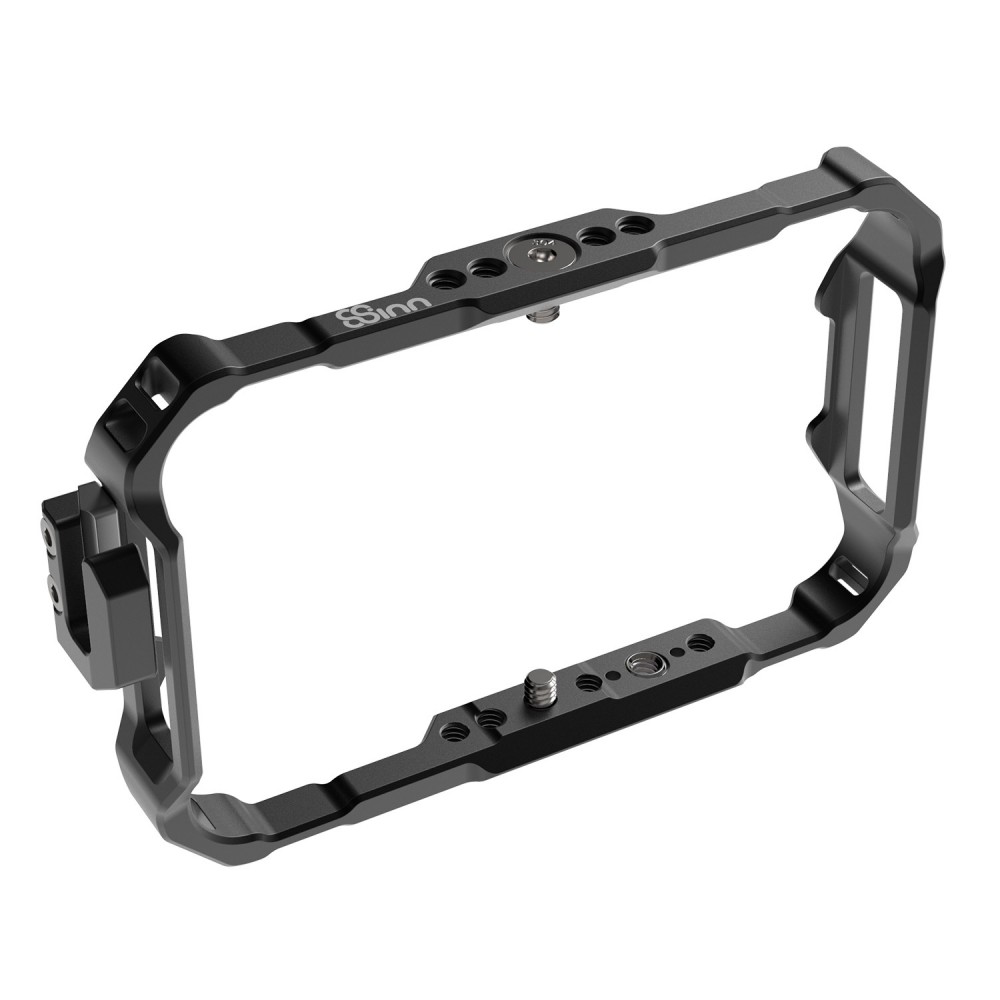 Käfig für Atomos Shinobi 8Sinn - Hauptmerkmale:

1/4"-Gewindeöffnungen
Eingebaute NATO-Schienen
HDMI-Schutzklemme
2 Punkte für
