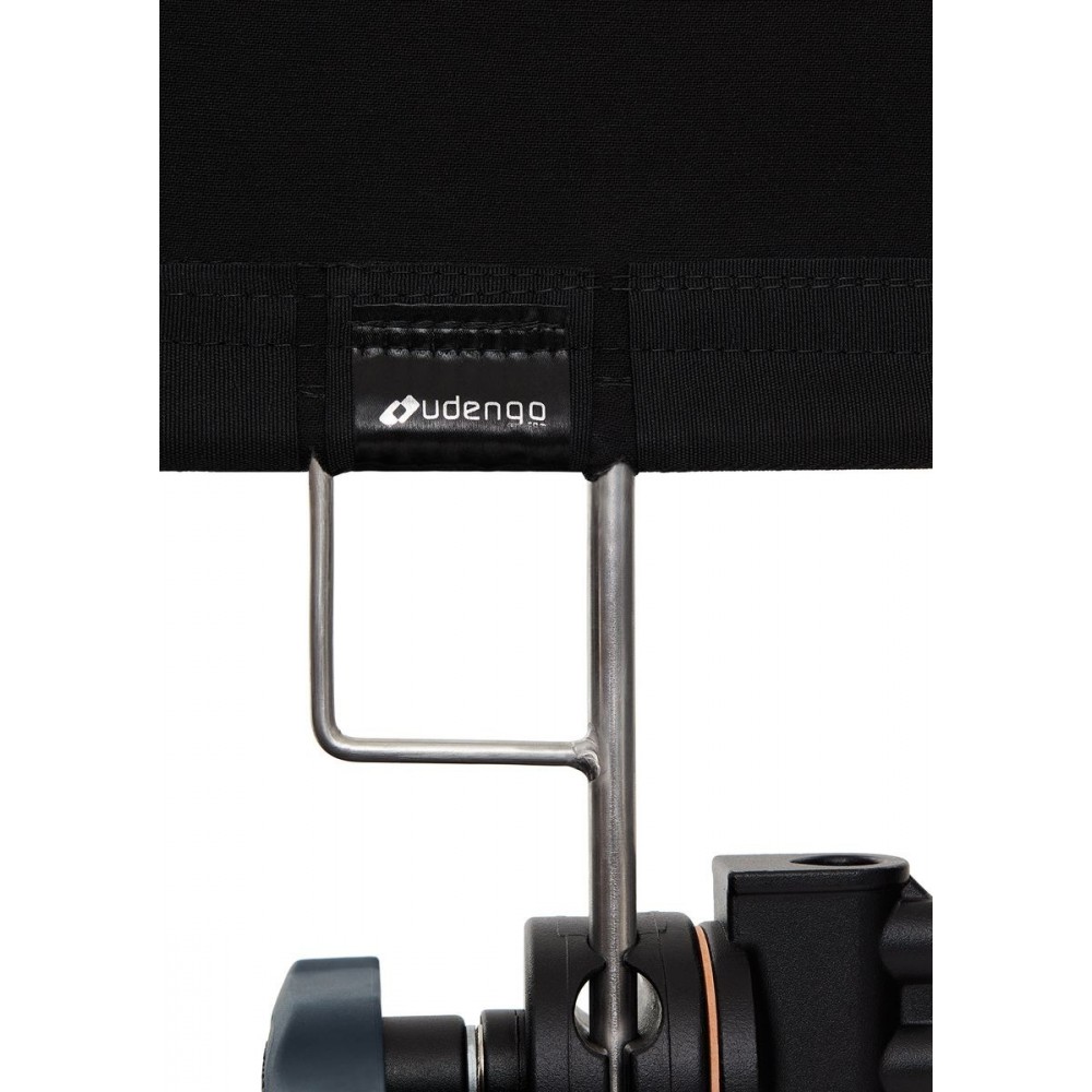 Cutter 25cm x 100cm (10" x 40") Udengo - 
Schwarze Volltonfahne (Cutter) für Lichtkontrollzwecke,
Verwendet, um natürliche oder