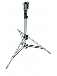 Stahlstativ Junior Manfrotto - Professionelles Schwerlaststativ für Location oder Studio
Doppelt verstrebte Beinbasis für