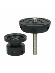 Halbkugel 100mm 3/8 "Schraube Slidekamera - 
Universal für alle Kameras oder Köpfen mit eine flache Basis und ein 3/8 Zoll-Außen