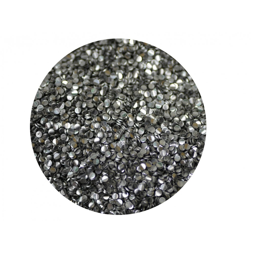 Edelstahl Füllung 1kg Udengo - 
Edelstahl Pellet (1.4016 / AISI 430 Edelstahl)
Durchmesser: 1 - 4mm
Rostfrei Sta