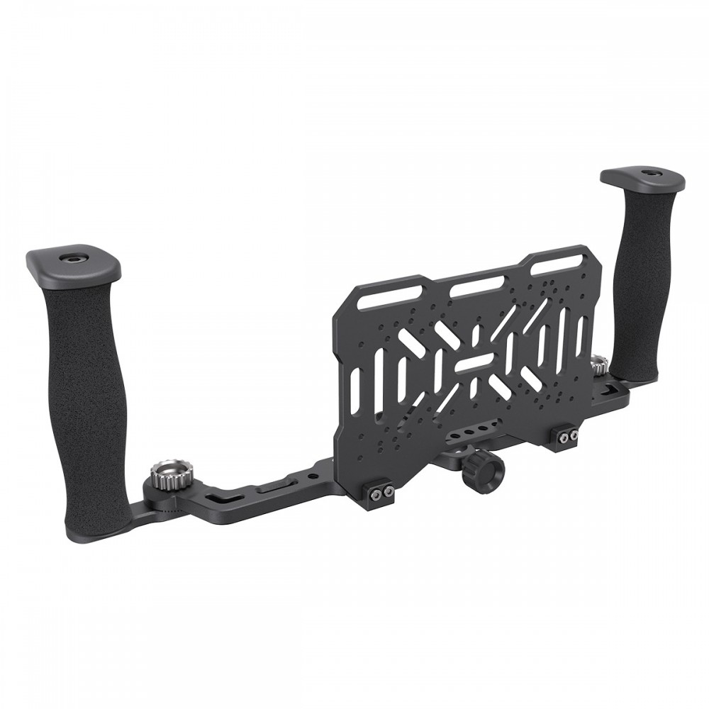 Directors Monitor Cage 8Sinn - Key features:
Universal (for monitors up to 7")
1/4" mounting points
Adjustable foam handles
Rubb Directors Monitor Cage 8Sinn - Key features:
Universal (for monitors up to 7")
1/4" mounting points
Adjustable foam handles
Rubb