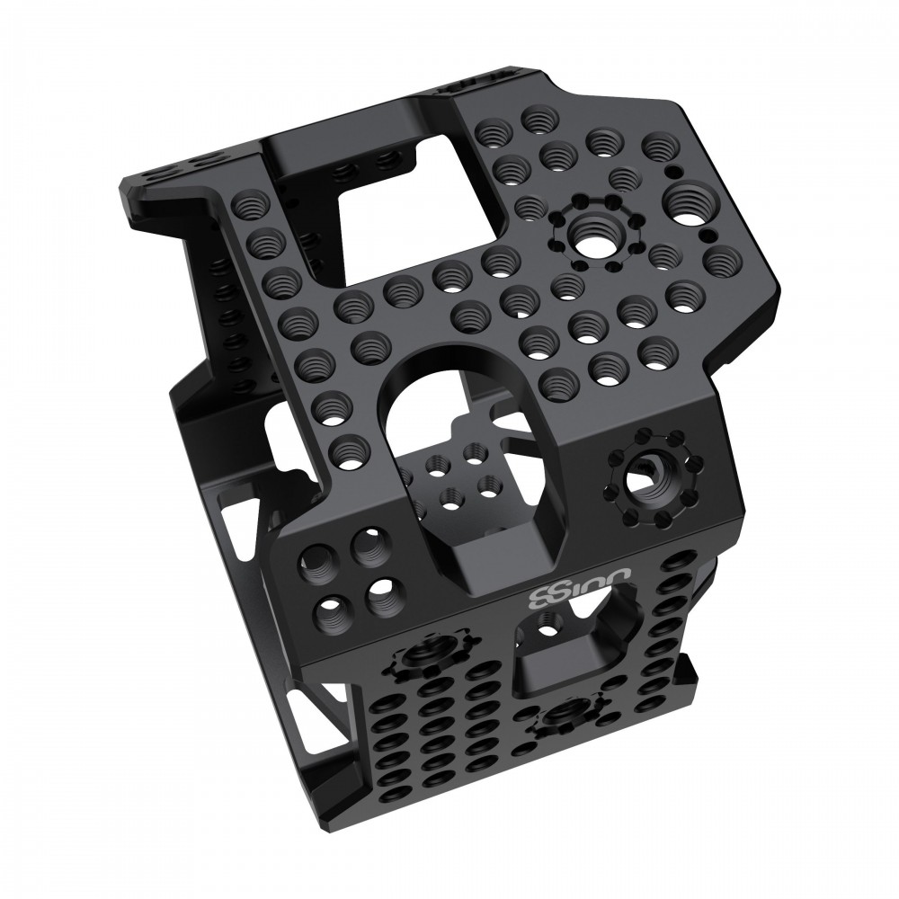 Z Cam E2-S6/F6/F8 Käfig 8Sinn - Hauptmerkmale:

Arri-Aufnahmepunkte
Öffnungen mit Gewinde - 1/4"
2 Befestigungspunkte für den