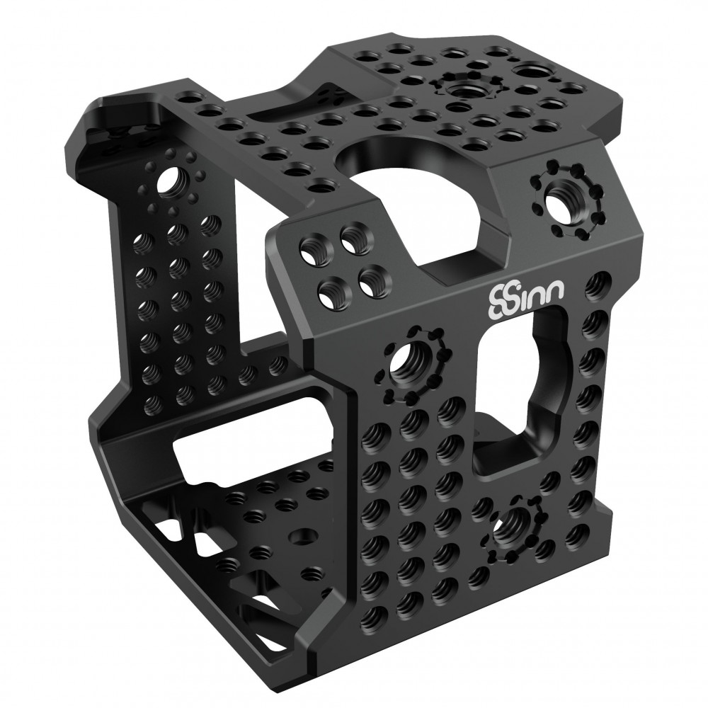 Z Cam E2-S6/F6/F8 Käfig 8Sinn - Hauptmerkmale:

Arri-Aufnahmepunkte
Öffnungen mit Gewinde - 1/4"
2 Befestigungspunkte für den