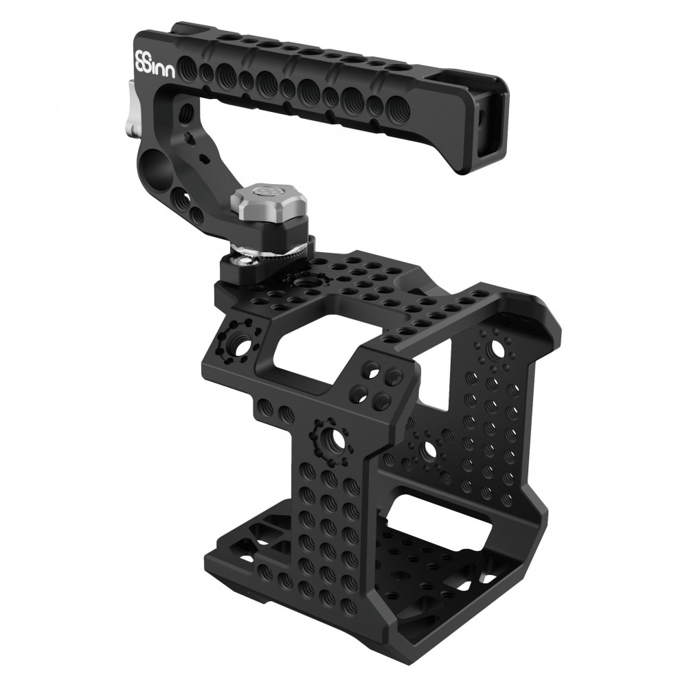 Z Cam E2-S6/F6/F8 Käfig 8Sinn - Hauptmerkmale:

Arri-Aufnahmepunkte
Öffnungen mit Gewinde - 1/4"
2 Befestigungspunkte für den