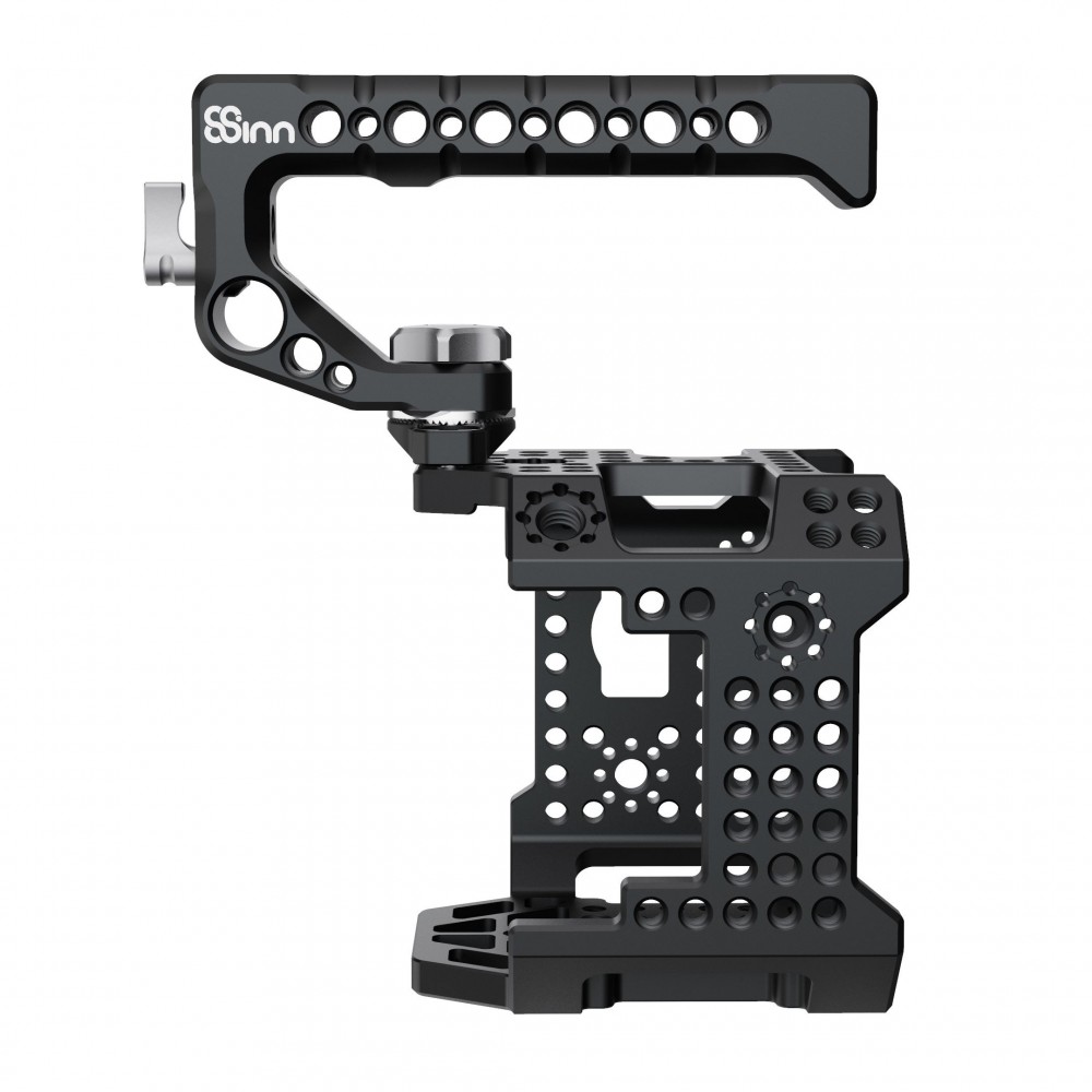 Z Cam E2-S6/F6/F8 Käfig 8Sinn - Hauptmerkmale:

Arri-Aufnahmepunkte
Öffnungen mit Gewinde - 1/4"
2 Befestigungspunkte für den