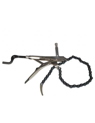 Chain Vise Grip with Pin Udengo - Provides maximum gripping power on any size pipe up to 16,5 cm(6.5″) in diameter. 1