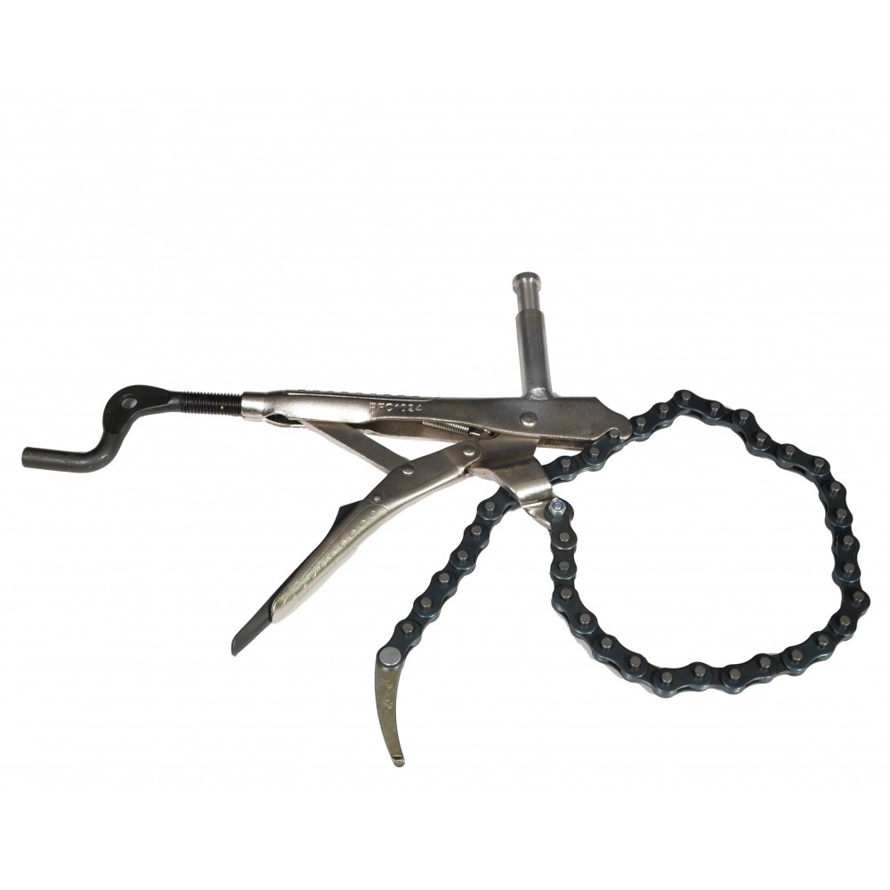 Chain Vise Grip with Pin Udengo - Provides maximum gripping power on any size pipe up to 16,5 cm(6.5″) in diameter. 1