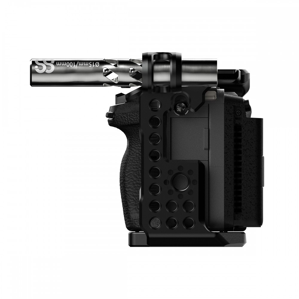 15mm Single Rod Clamp mit Cold Shoe für 8Sinn Sony FX3 / FX30 Cage 8Sinn - Hauptmerkmale:- Kompatibilität mit Sony FX3 und FX30-