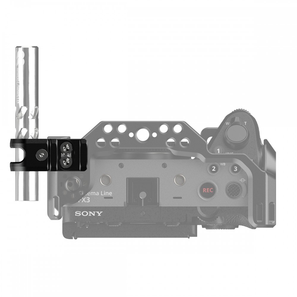 15mm Single Rod Clamp mit Cold Shoe für 8Sinn Sony FX3 / FX30 Cage 8Sinn - Hauptmerkmale:- Kompatibilität mit Sony FX3 und FX30-