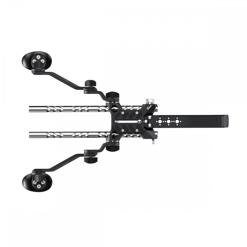 Shoulder Rig Kit 8Sinn - Following kit includes:

1 set - 8Sinn 15mm Baseplate + Riser Plate I
2 sets - 8Sinn Side Arm for Shoul