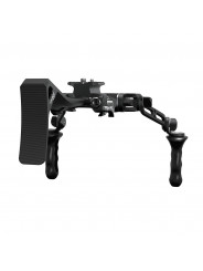 Shoulder Rig Kit 8Sinn - Following kit includes:

1 set - 8Sinn 15mm Baseplate + Riser Plate I
2 sets - 8Sinn Side Arm for Shoul