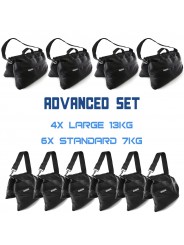 Sandbag Advanced Set Udengo - 
Very solid  construction, high durability (certified)
Pockets protected with a zipper and Velcro 