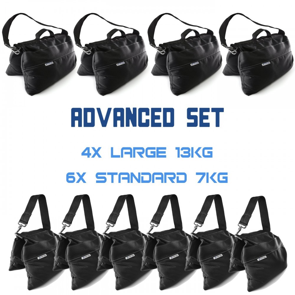 Sandbag Advanced Set Udengo - 
Very solid  construction, high durability (certified)
Pockets protected with a zipper and Velcro