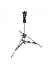 Stahlstativ Junior Manfrotto - Professionelles Schwerlaststativ für Location oder Studio
Doppelt verstrebte Beinbasis für