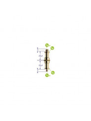 Adapter Spigot Manfrotto - 
Ideal für die Verwendung mit einer Vielzahl von Stativen und Griffausrüstungen
Stativadapter-Zapfen