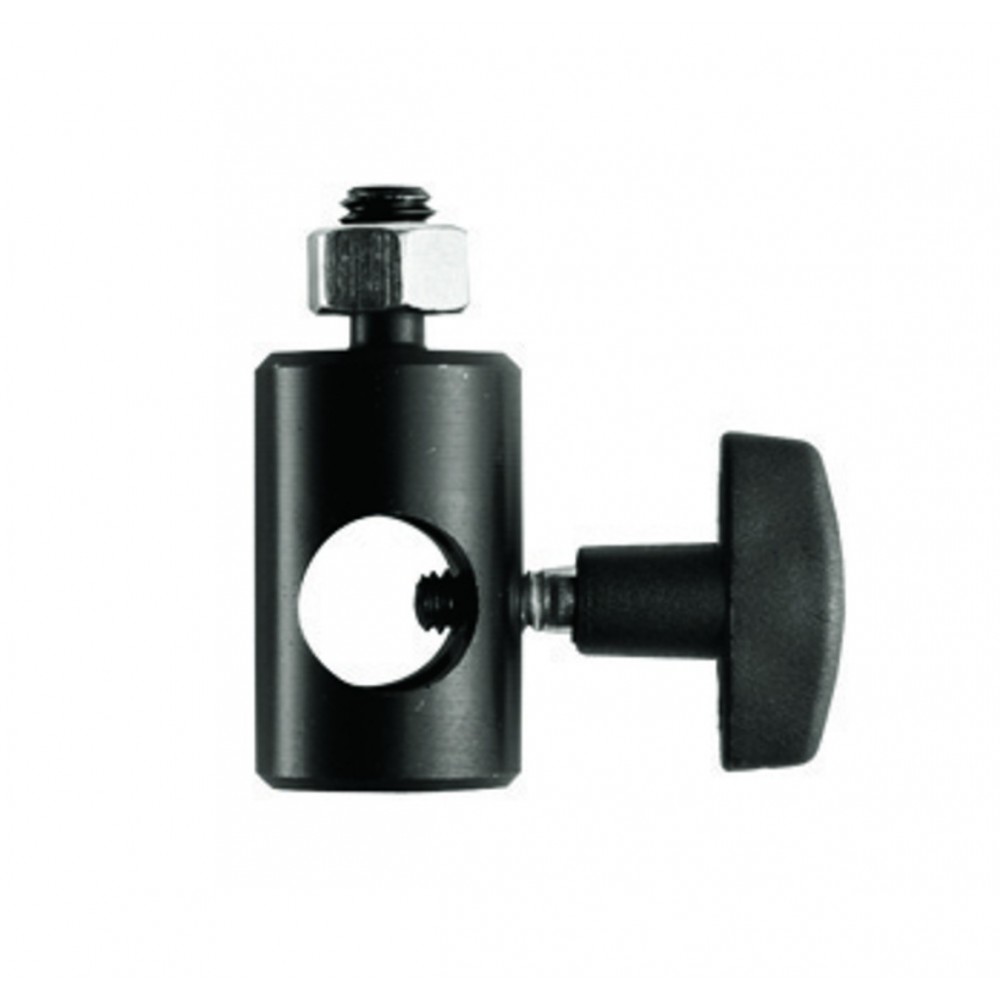 3/8 "5/8" Stativgewinde und Mutteranschluss Manfrotto - 3/8'' Schraube
5/8'' (16mm) Buchse
Aluminium
 1