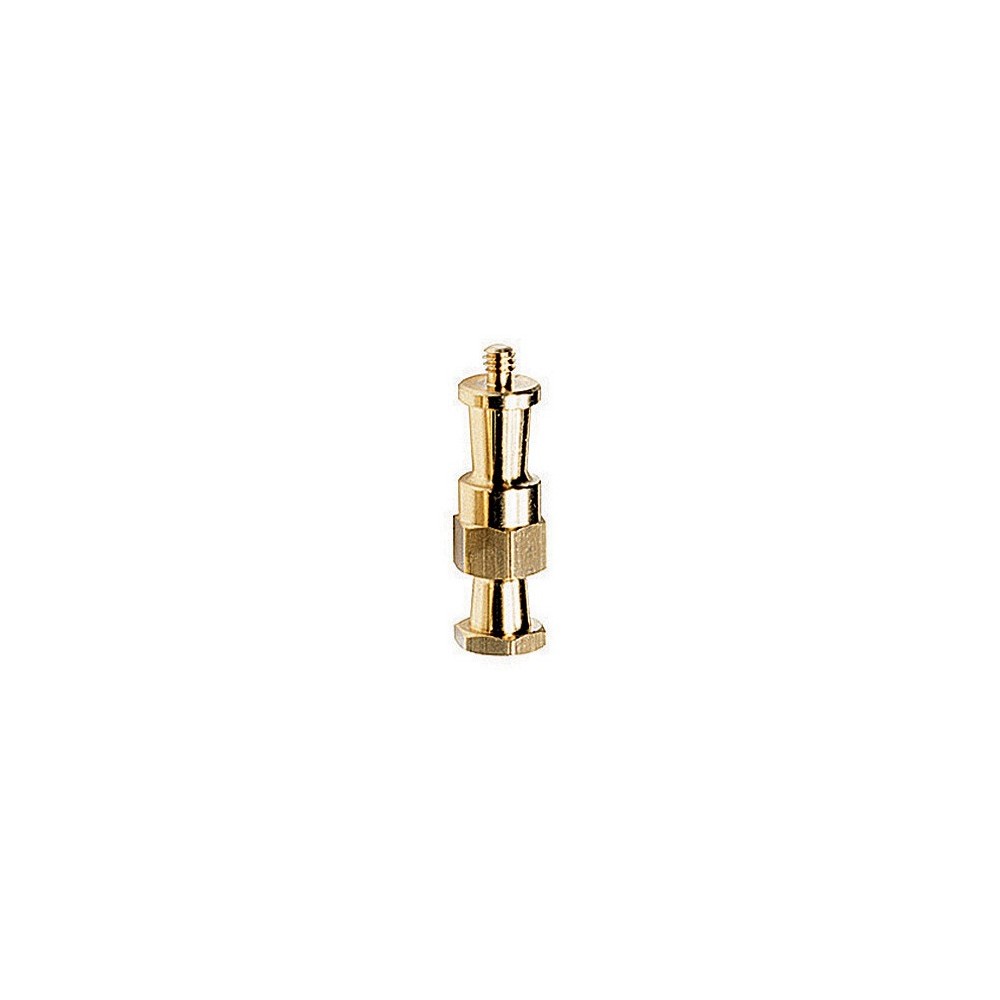 Lightning Stud Manfrotto - Standard 1/4'' or 3/8" screw, and snaps into a Super Clamp socket
3/8'' Super Clamp Adapter
Made of B
