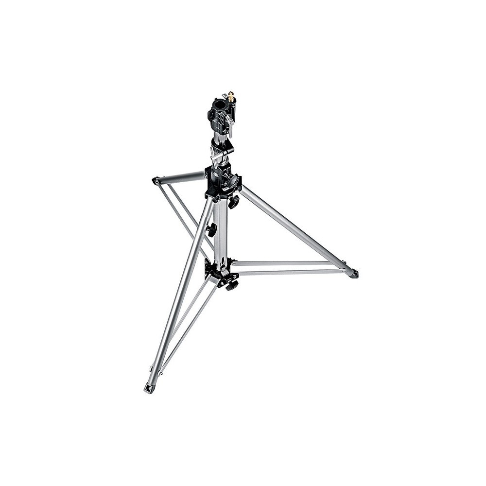 Follow Spot Stativ Manfrotto - 
Schweres Follow-On-Spot-Stativ für die Arbeit vor Ort und im Studio
Stabil und sicher mit