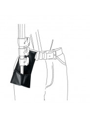 Einbeinstativ-Gürteltasche Manfrotto - Einfach zu bedienende Tasche
Als Gürtel zu tragen
Halterung für die Basis eines