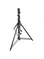 Getriebestativ mit Sicherheitsauslöser, schwarz verchromt Manfrotto - Schweres Beleuchtungsstativ mit 370 cm maximaler