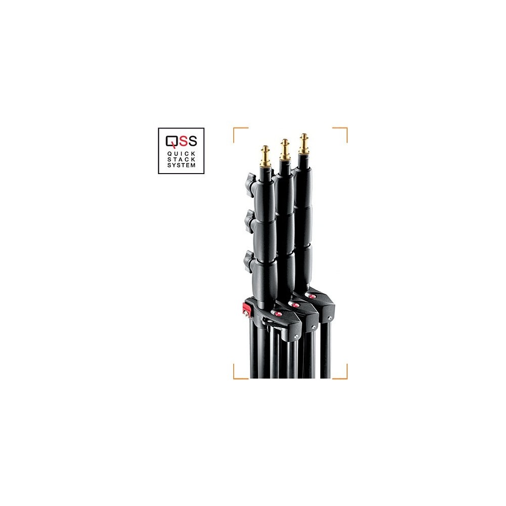 Kompaktes Beleuchtungsstativ, luftgepolstert und tragbar Manfrotto - Kompaktes Fotostativ, das bis zu 5 kg trägt
Schlitzteile