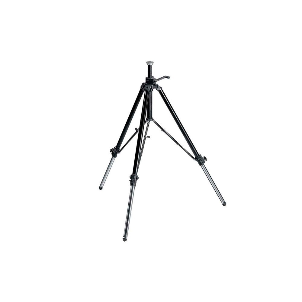 117B Professional Video/Movie Triopd Black Manfrotto - Getriebesäule zur Feineinstellung der Kamera
Edelstahlrohre an der Basis
