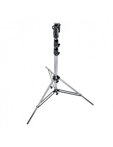 Schwerlaststativ Manfrotto - 

Doppelt verstrebte Beine für zusätzliche Stabilität
Universal-Kopf mit 28-mm-Buchse und