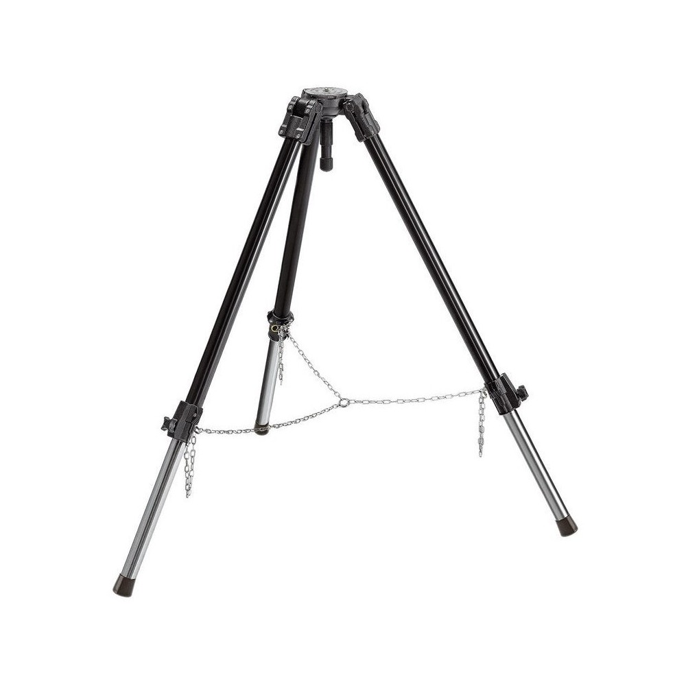 HEAVY DUTY video tripod with 100mm hemisphere socket Manfrotto - Supports Cameras up to 66 lbs
Suitable for Studio Location
Max.