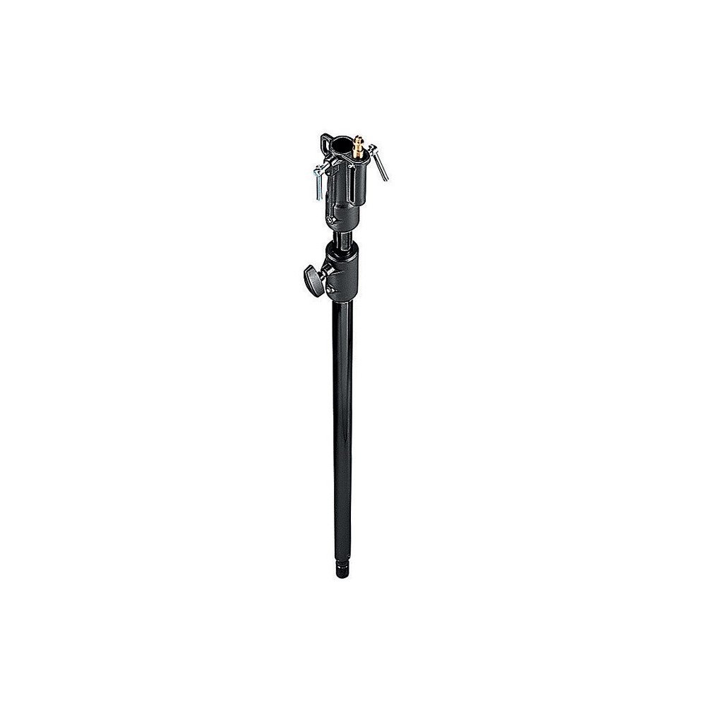 Black Aluminium Extension 2-Section Stand Manfrotto - It extends the height of your heavy duty cine stand 49.2 - 82.7''
It has t