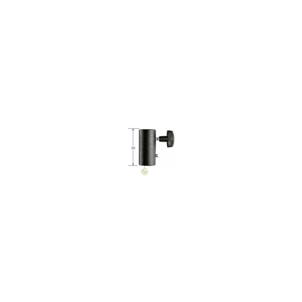 Doppelter 5/8''-Buchsenadapter Manfrotto - Er wandelt einen 5/8''-Bolzen (16 mm) in eine 5/8'-Buchse um
Mehrfache