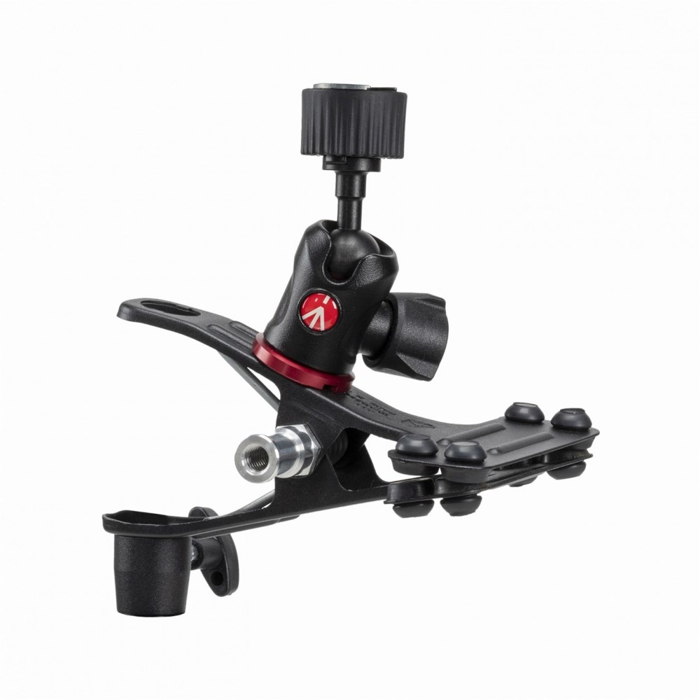 Cold Shoe Spring Clamp Manfrotto - Vielseitige, leichte Klemme mit zahlreichen Befestigungsmöglichkeiten
Innovative