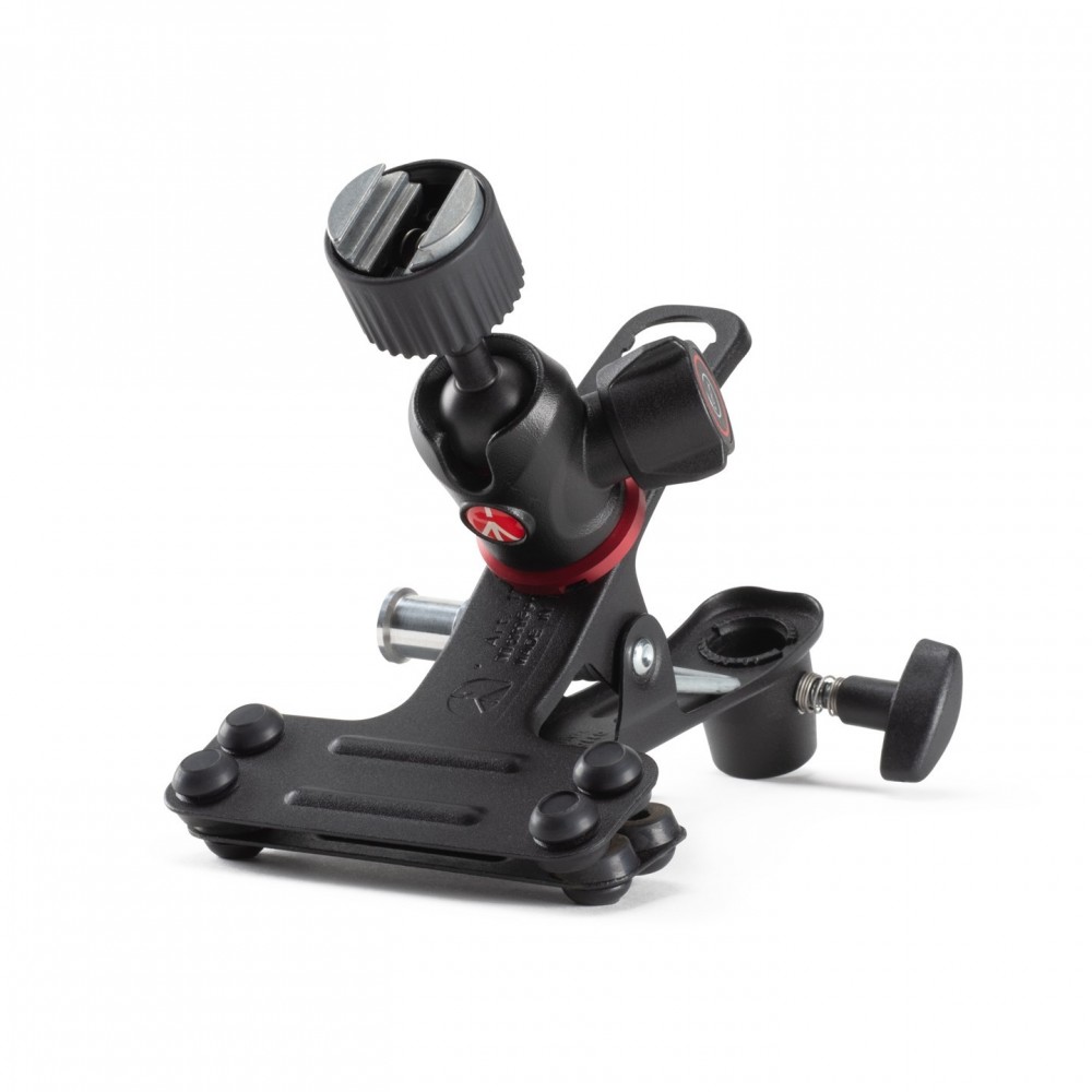 Cold Shoe Spring Clamp Manfrotto - Vielseitige, leichte Klemme mit zahlreichen Befestigungsmöglichkeiten
Innovative