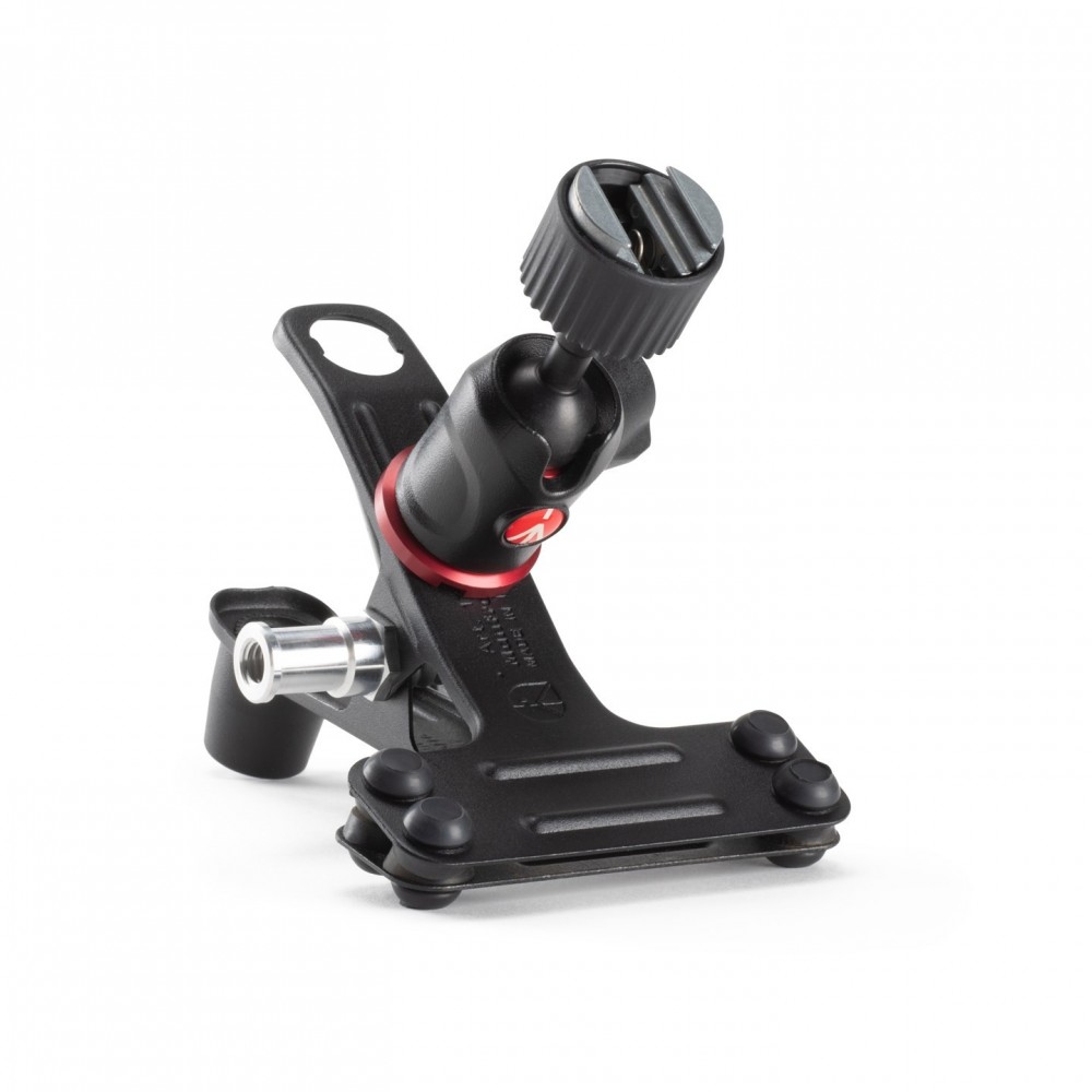 Cold Shoe Spring Clamp Manfrotto - Vielseitige, leichte Klemme mit zahlreichen Befestigungsmöglichkeiten
Innovative