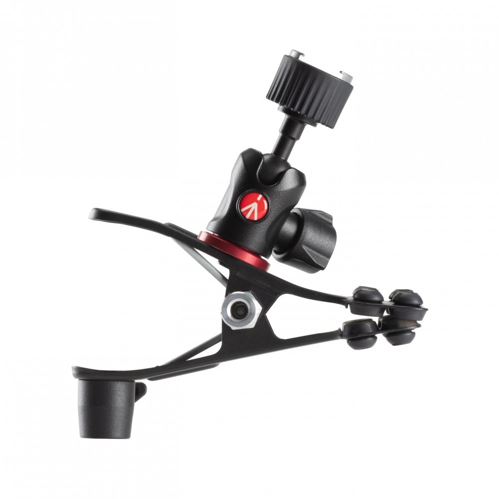 Cold Shoe Spring Clamp Manfrotto - Vielseitige, leichte Klemme mit zahlreichen Befestigungsmöglichkeiten
Innovative