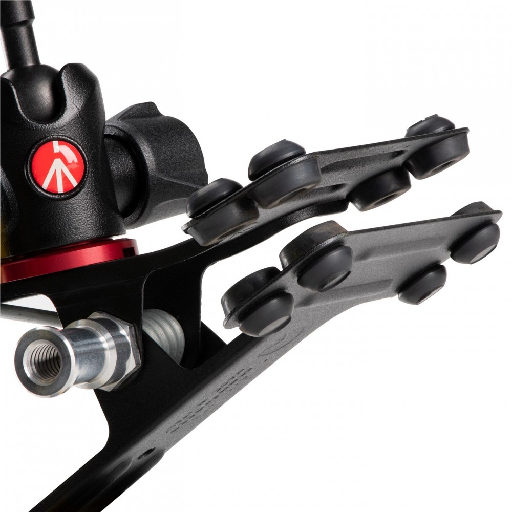 Cold Shoe Spring Clamp Manfrotto - Vielseitige, leichte Klemme mit zahlreichen Befestigungsmöglichkeiten
Innovative
