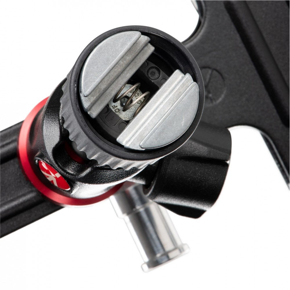 Cold Shoe Spring Clamp Manfrotto - Vielseitige, leichte Klemme mit zahlreichen Befestigungsmöglichkeiten
Innovative
