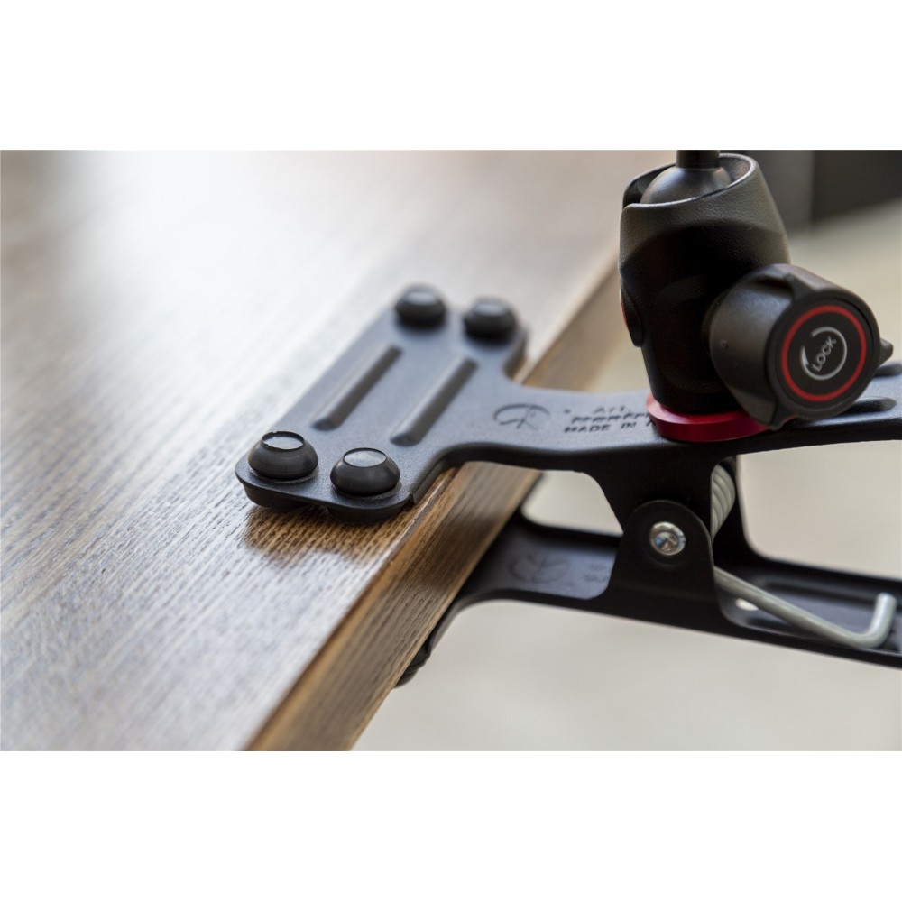 Cold Shoe Spring Clamp Manfrotto - Versatile lightweight clamp with multiple attachment options
Innovative cold shoe mount for l