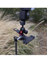 Cold Shoe Spring Clamp Manfrotto - Vielseitige, leichte Klemme mit zahlreichen Befestigungsmöglichkeiten
Innovative
