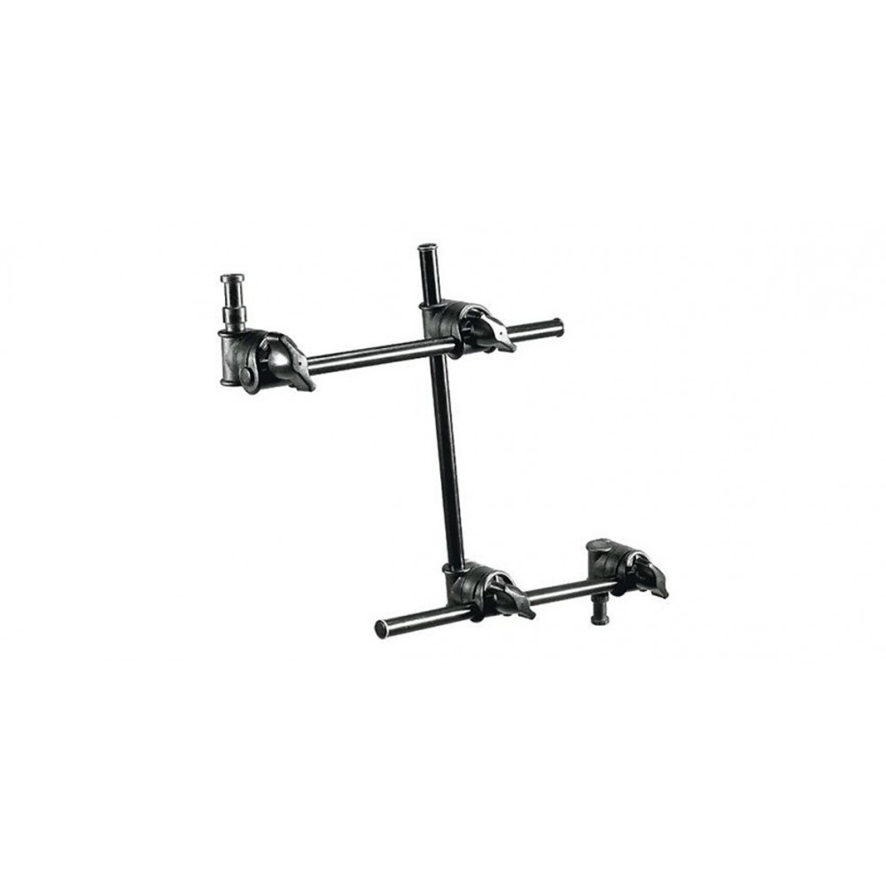 Einarmiger 3-teiliger Manfrotto - Nutzlast 1,5Kg (3,3 lb) bei vollem Auszug
Sehr leicht, wiegt weniger als 0,5 Kg (1lb)
Drei