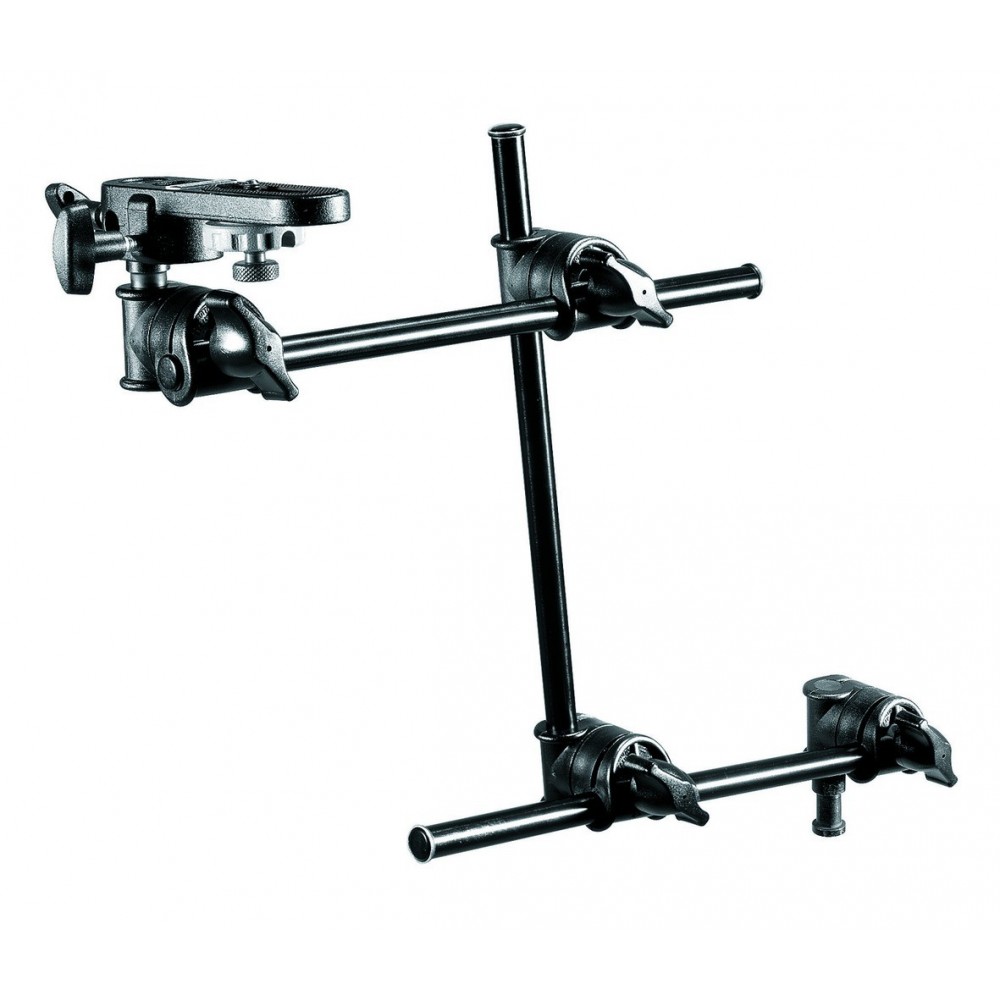 3-teiliger Doppelgelenkarm mit Kamerabefestigung Manfrotto - Doppelgelenkarme, zur Aufnahme von Lasten bis zu 4,5 kg (9,9 lb)