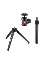 Table Top Stativ mit 492 Kugelkopf Manfrotto - Leicht, intuitiv zu bedienen und einfach zu transportieren
Aluminiumgehäuse für