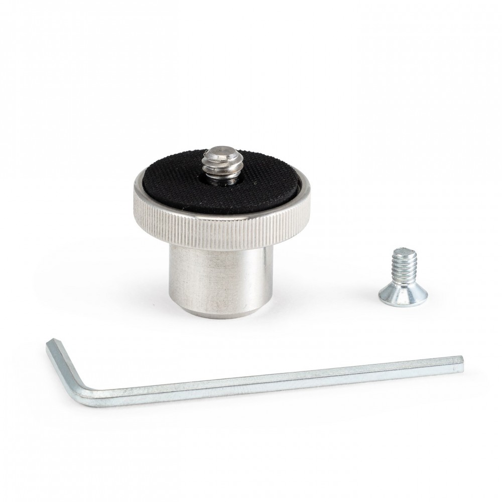 1/4'' Anti Slip Plate Adapter für 244Mini & 244Micro Manfrotto - Schnelle Befestigung an den 244 Mini & Micro Armen
Perfekt für