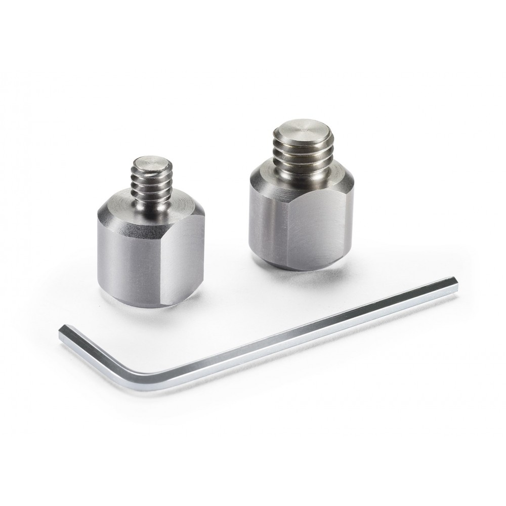 3/8'' & ¼'' kompatibel mit 244Mini und 244Micro Manfrotto - Außengewinde 3/8'' und 1/4'' für Frikadellen